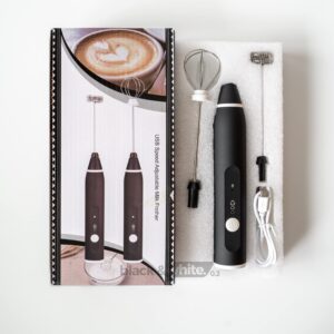 2in1 coffee mixer with whisk