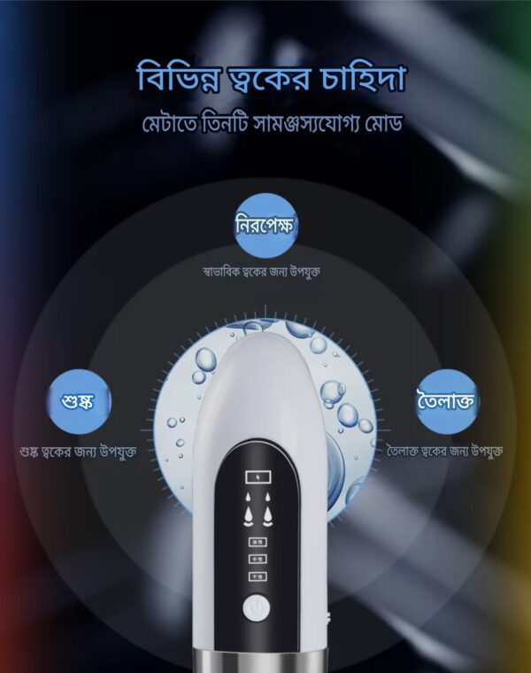 Microbubble Niacinamide Cleaning Introduction Instrument Oxygen Injection Instrument Electric Small to Remove Blackheads & Water